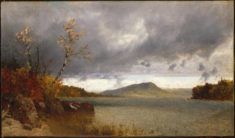 John Frederick Kensett Lake George France oil painting art